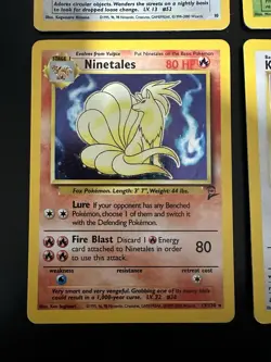 4 Card Vintage Rare Pokemon Lot W/ 1st Edition Holo Promo + Kogas Ditto Holo JP - Image 5