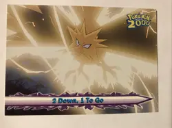 TOPPS Pokemon - Movie 2000 Promo Card - 2 Down, 1 To Go #35 - NM - Image 1