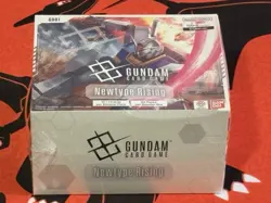 Bandai Gundam Card Game: Newtype Rising Booster Box (GD01) *NEW & SEALED* - Image 1