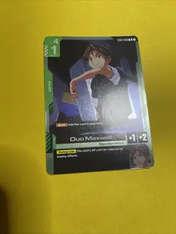 Duo Maxwell R GD01-090 | Newtype Rising | Rare Holo | Gundam Card Game - Image 1