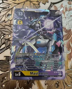 Digimon Card Game ST10-06 Mastemon Super Rare SR Foil - Image 1