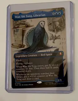 Wan Shi Tong, Librarian Borderless 320 NM MTG Avatar: The Last Airbender Magic - Image 1