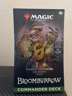 Magic the Gathering (MTG) - Bloomburrow Commander - Family Matters (NEW/SEALED) - Image 1