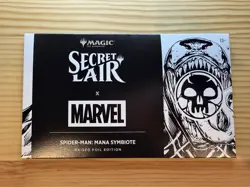 MTG Secret Lair x Spider-Man: Mana Symbiote Set - Raised Foil Edition - Sealed - Image 1