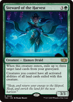 Steward of the Harvest - TDC #48 | NORMAL | NM | MTG - Image 1