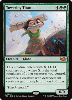 Towering Titan - TDC #276 | NORMAL | NM | MTG - Image 1