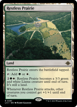 Restless Prairie - LCI #281 | NORMAL | NM | MTG - Image 1