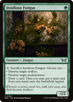 Insidious Fungus - DSK #186 | NORMAL | NM | MTG - Image 1