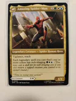 Magic: The Gathering MTG Peter Parker Marvel Amazing Spider-Man M (0010) - Image 3