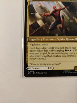 Magic: The Gathering MTG Peter Parker Marvel Amazing Spider-Man M (0010) - Image 4
