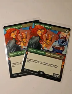 2x MTG Mary Jane Watson #0229 Borderless Rare Marvel’s Spider-Man (SPM) Reg - Image 3