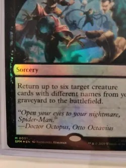FOIL Behold the Sinister Six! 0051 Mythic Spider-Man MTG NM SPM - Image 2