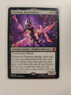 Gwenom, Remorseless Mtg SPM 0056 M NM Regular Magic The Gathering - Image 1