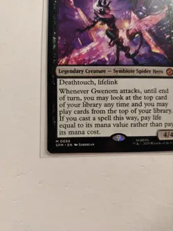 Gwenom, Remorseless Mtg SPM 0056 M NM Regular Magic The Gathering - Image 2