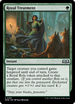 Royal Treatment - WOE #183 | NORMAL | NM | MTG - Image 1