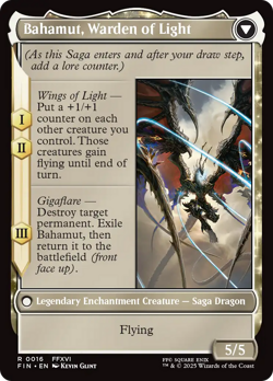 Dion, Bahamut's Dominant // Bahamut, Warden of Light - FIN #16 | NORMAL | NM - Image 2