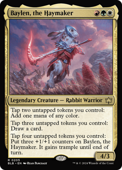 Baylen, the Haymaker - BLB #205 | NORMAL | NM | MTG - Image 1