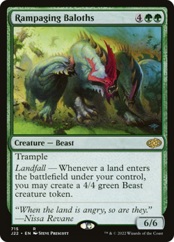 Rampaging Baloths - J22 #715 | NORMAL | NM | MTG - Image 1