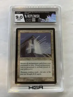 MTG Urzas Destiny Replenish Graded 9 MINT HGA - Image 1