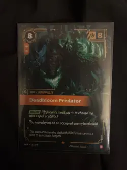 Deadbloom Predator Riftbound 161/298 League Of Legends foil - Image 1