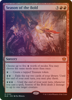 Season of the Bold - BLB #152 | FOIL | NM | MTG - Image 1
