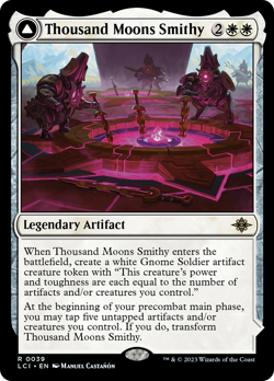 Thousand Moons Smithy // Barracks of the Thousand - LCI #39 | NORMAL | NM | MTG - Image 1