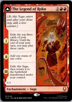 The Legend of Roku M Avatar: The Last Airbender 145 NM - Image 1