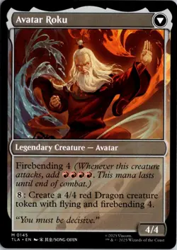 The Legend of Roku M Avatar: The Last Airbender 145 NM - Image 2