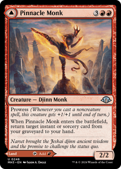 Pinnacle Monk // Mystic Peak - MH3 #246 | NORMAL | NM | MTG - Image 1