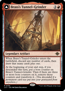 Brass's Tunnel-Grinder // Tecutlan, the Searing Rift - LCI #135 | NORMAL | NM - Image 1