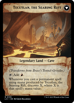 Brass's Tunnel-Grinder // Tecutlan, the Searing Rift - LCI #135 | NORMAL | NM - Image 2