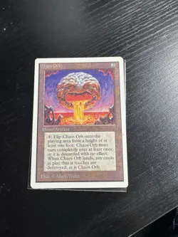 Chaos Orb Magic the Gathering Unlimited Edition HP - Image 1