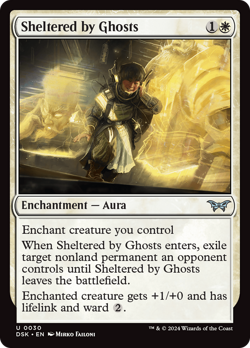 Sheltered by Ghosts - DSK #30 | NORMAL | NM | MTG - Image 1