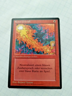 MTG Red Elemental Blast (Roter Urknall) FBB German Miscut Regular - Uncirculated - Image 1