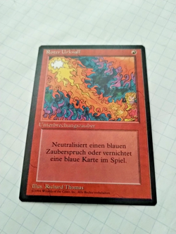 MTG Red Elemental Blast (Roter Urknall) FBB German Miscut Regular - Uncirculated - Image 2
