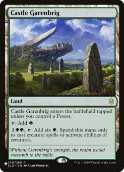 Castle Garenbrig - PLST #ELD-240 | NORMAL | NM | MTG - Image 1