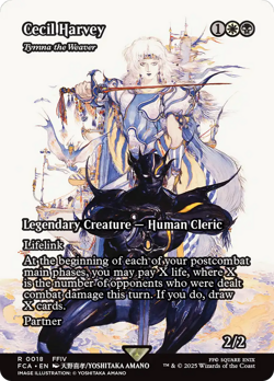 Cecil Harvey - FCA #18 | NORMAL | NM | MTG | BORDERLESS | FULL ART - Image 1