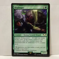MTG Biophagus Magic: The Gathering Warhammer 40K Rare #087 - Image 1