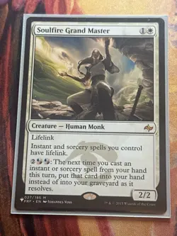 Magic The Gathering MTG SOULFIRE GRAND MASTER Fate Reforged NM Near Mint - Image 1