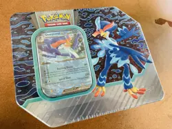 Pokemon TCG Paldea Partners Tin - Quaquaval Ex Tin - Image 1