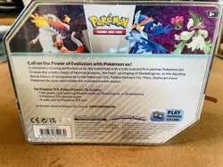 Pokemon TCG Paldea Partners Tin - Quaquaval Ex Tin - Image 3