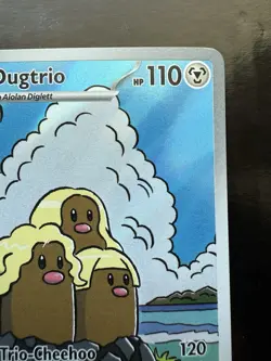 Pokemon Alolan Dugtrio 208/191 Surging Sparks Holo Illustration Rare (NM) - Image 3