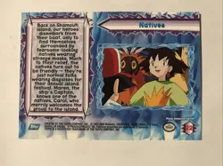 2000 Topps Pokemon The Movie 2000 Non Holo Natives #22 Blue Label - Image 2