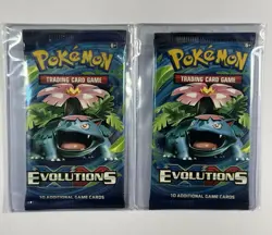 Pokemon TCG XY Evolutions Booster Pack Venusaur Art Factory Sealed - Image 1