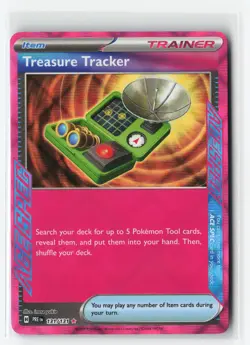TREASURE TRACKER 131/131 ACE SPEC PRISMATIC EVOLUTIONS POKEMON TCG NM - Image 1