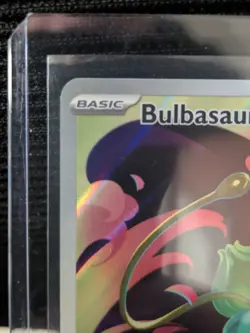 Pokemon TCG Bulbasaur Stamped 133/132. NM Condition. - Image 2