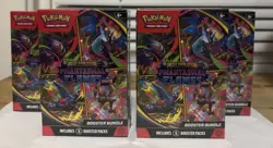 Pokemon TCG Mega Evolution Phantasmal Flames 4 Booster Bundles New Sealed - Image 1