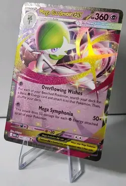 Pokemon TCG Mega Gardevoir EX 060/132 Mega Evolution Holo Near Mint - Image 1