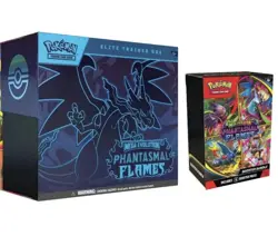 Pokemon Mega Evolution Phantasmal Flames ETB and Booster Bundle *PRESALE*! - Image 1