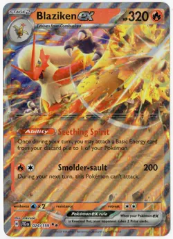 JUMBO Blaziken ex 024/159 (NM) - SV Black Star Promo Oversized - Pokemon TCG - Image 1